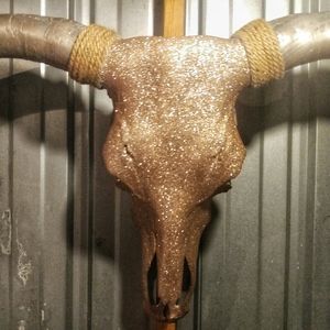 Custom cowskull